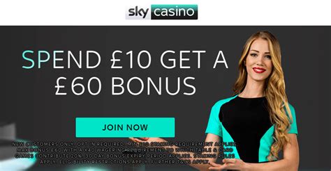sky casino welcome bonus